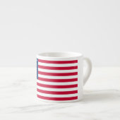 American Flag Espresso Cup USA Espressotasse (Vorderseite Rechts)