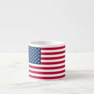 American Flag Espresso Cup USA Tasse