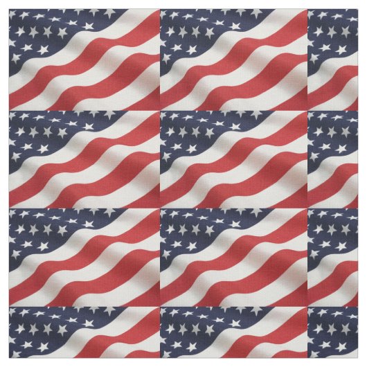 American Flag Fabric Stoff (Muster)