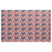American Flag Fabric Stoff (Fat Quarter (45,7 x 55,9 cm))