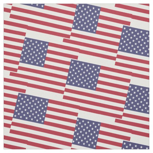 American Flag Fabric Stoff (Muster)