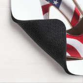 American Flag Fashion Pumps Mousepad (Ecke)
