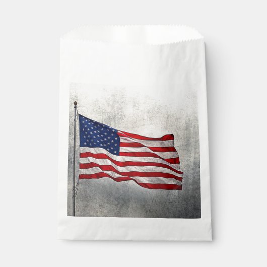 American Flag Favor Bag Geschenktütchen (Vorderseite)