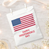 American Flag Favor Bag Geschenktütchen (Ausgeschnitten)