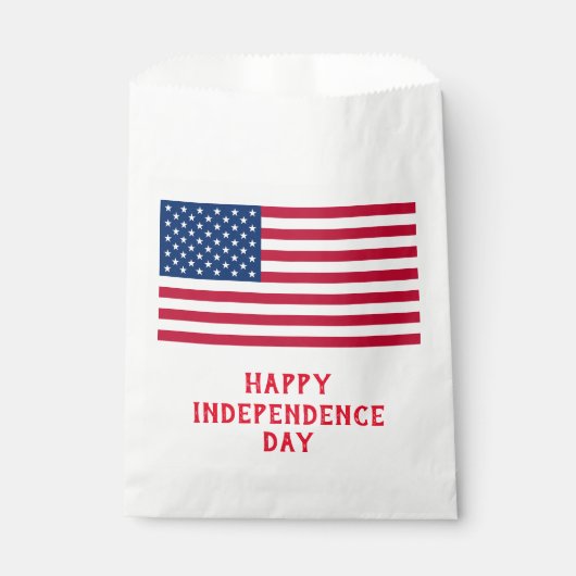 American Flag Favor Bag Geschenktütchen (Vorderseite)