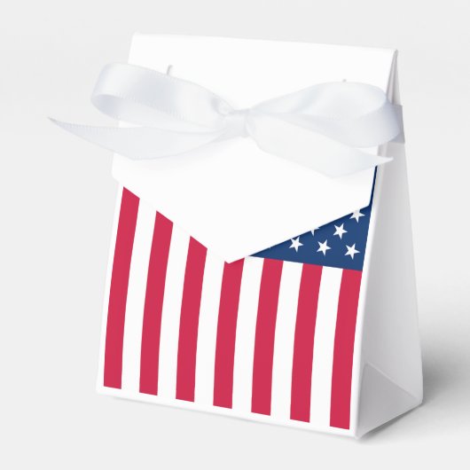 American Flag Favor Box Gift USA Geschenkschachtel (Vorderseite)