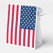 American Flag Favor Box Gift USA Geschenkschachtel (Rückseite)