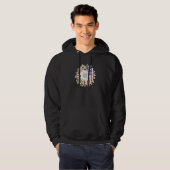 American Flag Firework Director Hoodie (Vorne ganz)