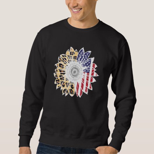 American Flag Firework Director Sweatshirt (Vorderseite)