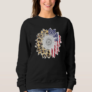American Flag Firework Director Sweatshirt