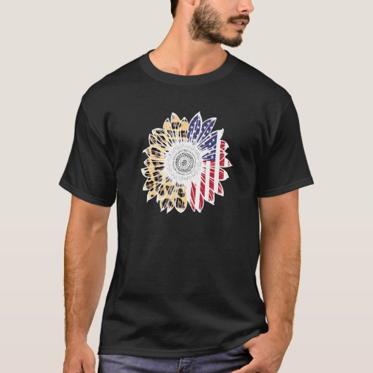 American Flag Firework Director T-Shirt (Vorderseite)