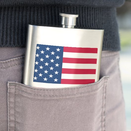 American Flag Flask USA - USA Flachmann (Beispiel)