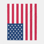 American Flag Fleece Blanket USA (Vorderseite)