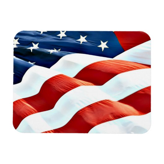 "American Flag" Flexible Magnet (Horizontal)