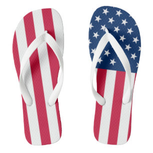 American Flag Flip Flops Badesandalen