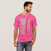 American Flag Flute Player T Shirts (Vorne ganz)