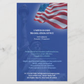 American Flag Flyer (Vorne)