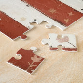 American Flag Folk Art Puzzle (Seite)