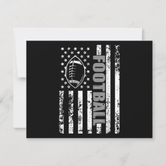 American Flag Football Patriotic Football