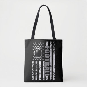 American Flag Football Patriotic Football Tasche
