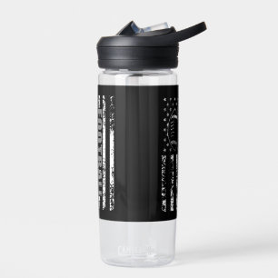 American Flag Football Patriotic Football Trinkflasche