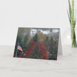 American Flag Forever Karte