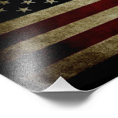 American Flag Fotodruck (Ecke)