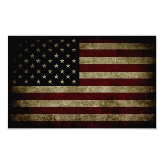 American Flag Fotodruck (Vorne)