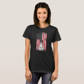 American Flag Fourt T-Shirt (Vorne ganz)