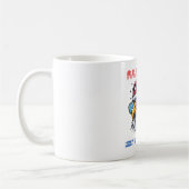 American Flag Freedom Cool Bald Eagle auf Kaffeetasse (Links)