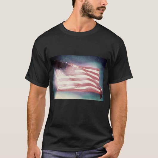 American Flag Freestyle T-Shirt (Vorderseite)