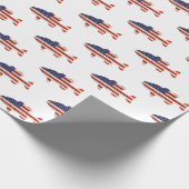 American Flag Geschenkpapier (Ecke)