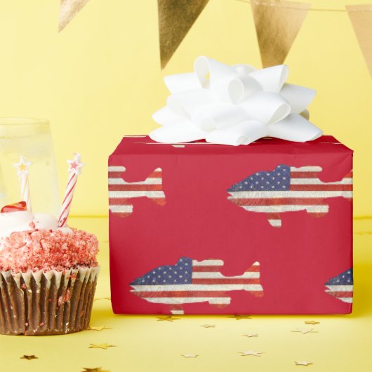 American Flag Geschenkpapier (Geburtstagsparty)