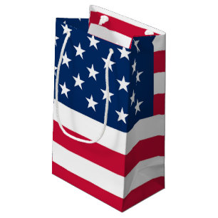 American Flag Gift Bag Patriotic Kleine Geschenktüte
