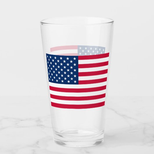 American Flag Glass USA Glas (Vorderseite)