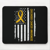 American Flag - Gold Ri Mousepad (Vorne)
