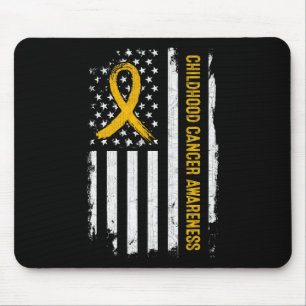 American Flag - Gold Ri Mousepad
