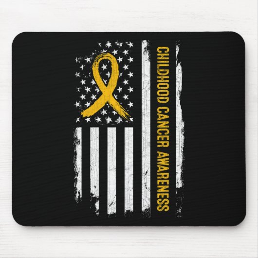 American Flag - Gold Ri Mousepad (Vorne)