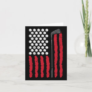 American Flag Golf and Club Vintager Golfplatz Karte