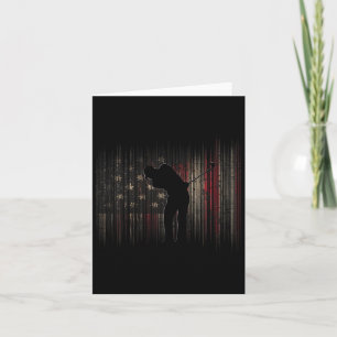 American Flag Golf Apparel Karte