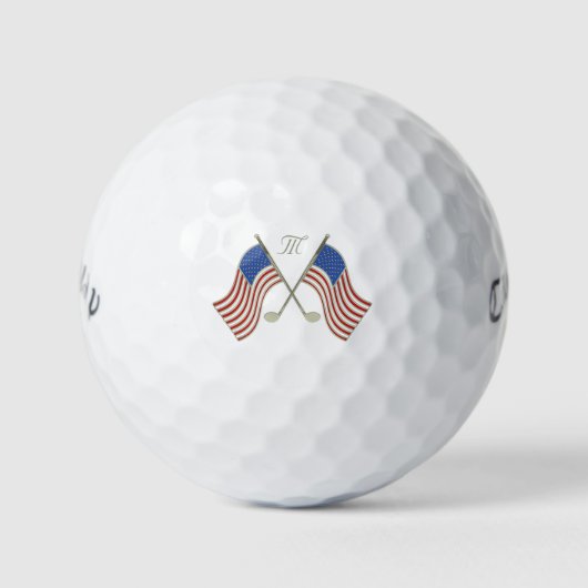 American Flag Golf Balls Golfball (Vorderseite)