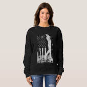 American Flag Golf Club USA 4th July for Men Wo Sweatshirt (Vorne ganz)