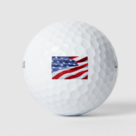 American Flag Golf Gift Golfball (Vorderseite)