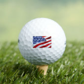 American Flag Golf Gift Golfball (Insitu T-Shirt)