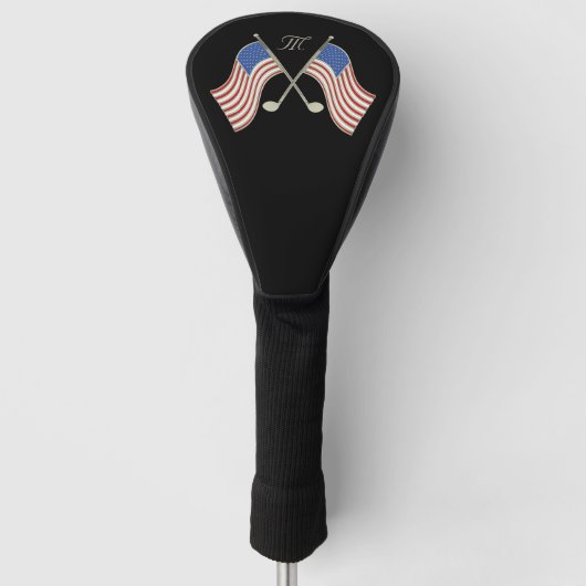 American Flag Golf Head Cover Golf Headcover (Vorderseite)