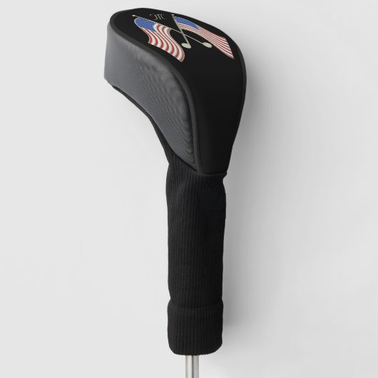 American Flag Golf Head Cover Golf Headcover (angewinkelt)