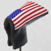 American Flag Golf Head Cover Headcover (3/4 Vorderseite)