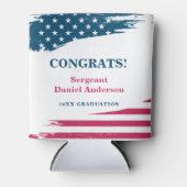 American Flag Graduation Party Can Coolers Dosenkühler (Vorderseite)