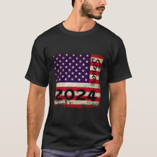 American Flag Graduation Party Ihre Ihm Klasse von T-Shirt