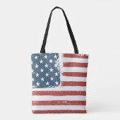 American Flag Grunge Background. Raster version. H Tasche (Rückseite)